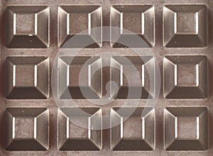 Honeycombed metal texture