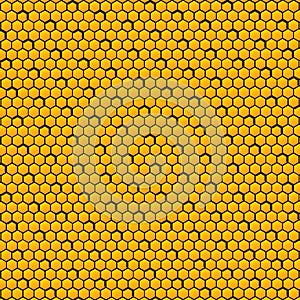 Honeycombs Honey Background flat vector logo design modern colour symbol isolated background. Vector EPS 10