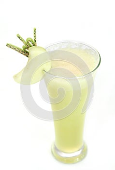 Honeydew melon juice photo