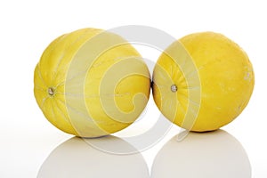 Honeydew melons, close-up