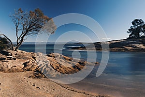 Honeymoon bay in Freycinet National Parkâ€¨