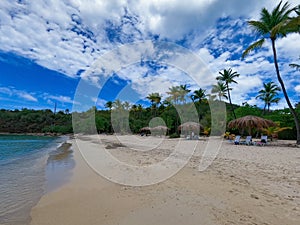 Honeymoon Beach on St. Thomas, USVI