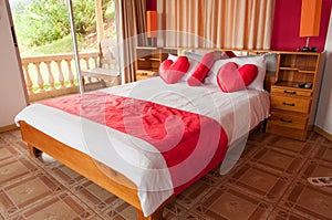 Honeymoon bed