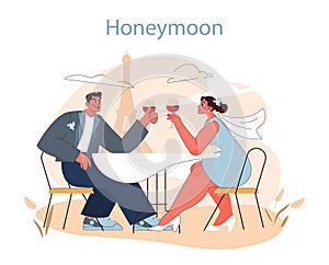 Honeymoon concept.