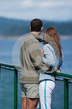 Honeymooners on the cruise