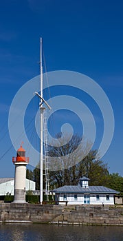 Honfleur harbour lighthouse