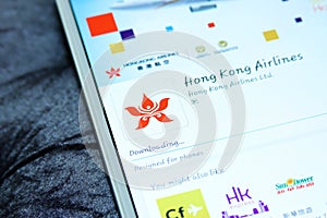 Hong Kong airlines mobile app
