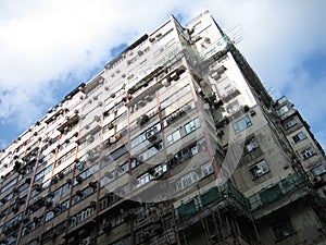 Hong Kong apartement building photo