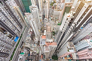 Hong Kong apartment block