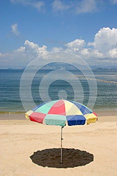 Hong Kong beach umbrella