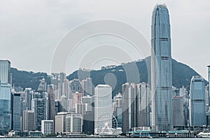 Hong Kong building is being rebuilt with smog cloud