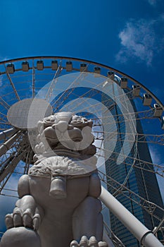 Hong kong, China, 2017 - Hong Kong Observation Wheel