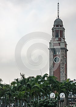 Former Kowloon-Canton Railway Clock Tower, Hong Kong, China