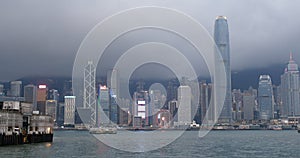 Hong Kong city landmark