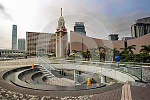 Hong Kong clock tower