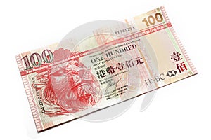 Hong Kong dollar note