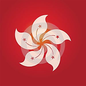 Hong Kong flag symbol