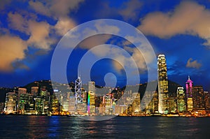 Hong kong harborscape photo