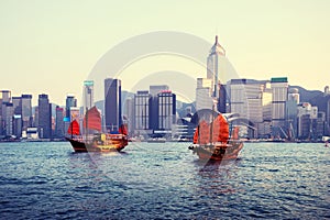 Hong Kong harbour