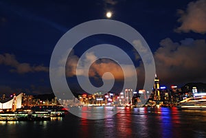 Hong Kong harbour view