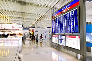 Hong Kong International Airport interior