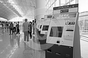 Hong Kong International Airport interior