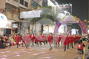 Hong Kong : Intl Chinese New Year Night Parade 2015