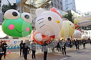 Hong Kong : Intl Chinese New Year Night Parade 2016