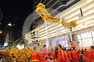 Hong Kong : Intl Chinese New Year Night Parade 2016