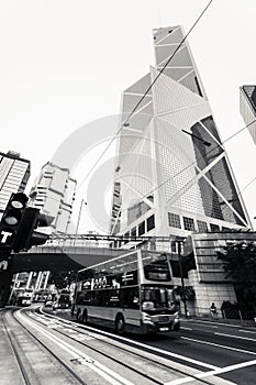 The three of the most recognisable sky scrappers in Hong Kong.