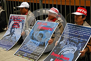 Hong Kong: Korean Protestors