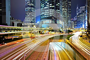 Hong Kong at night