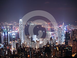 Hong Kong at Night photo