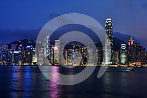 Hong Kong night scene