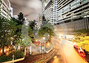 Hong Kong night view