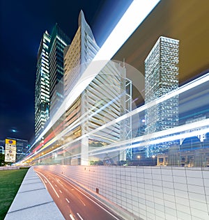 Hong Kong night view