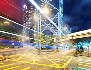 Hong Kong night view