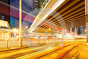 Hong Kong night view