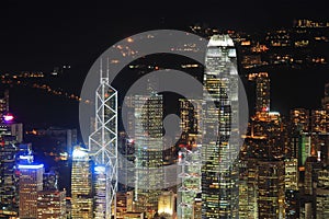 Hong Kong night view