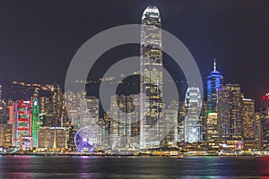 Hong Kong night view