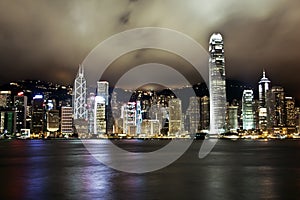 Hong Kong Nighttime Skyline