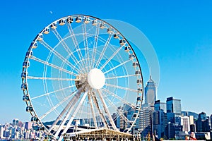 Hong Kong Observation Wheel at day