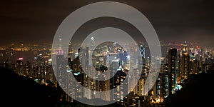Hong Kong panoramic view
