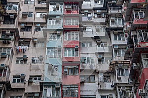 Hong Kong residential density,Old apartment