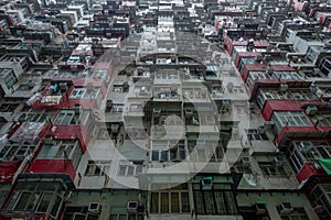 Hong Kong residential density,Old apartment