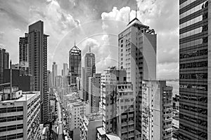 Hong Kong`s dilapidated tall buildings