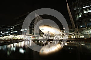 Hong Kong Science and Technology Park at Night