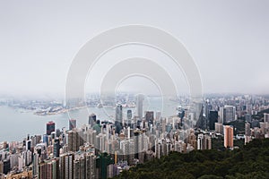 Hong Kong Skyline.