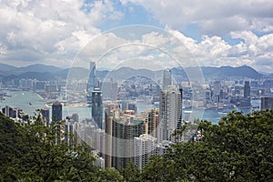 Hong Kong panorama photo