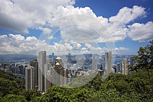 Hong Kong panorama photo